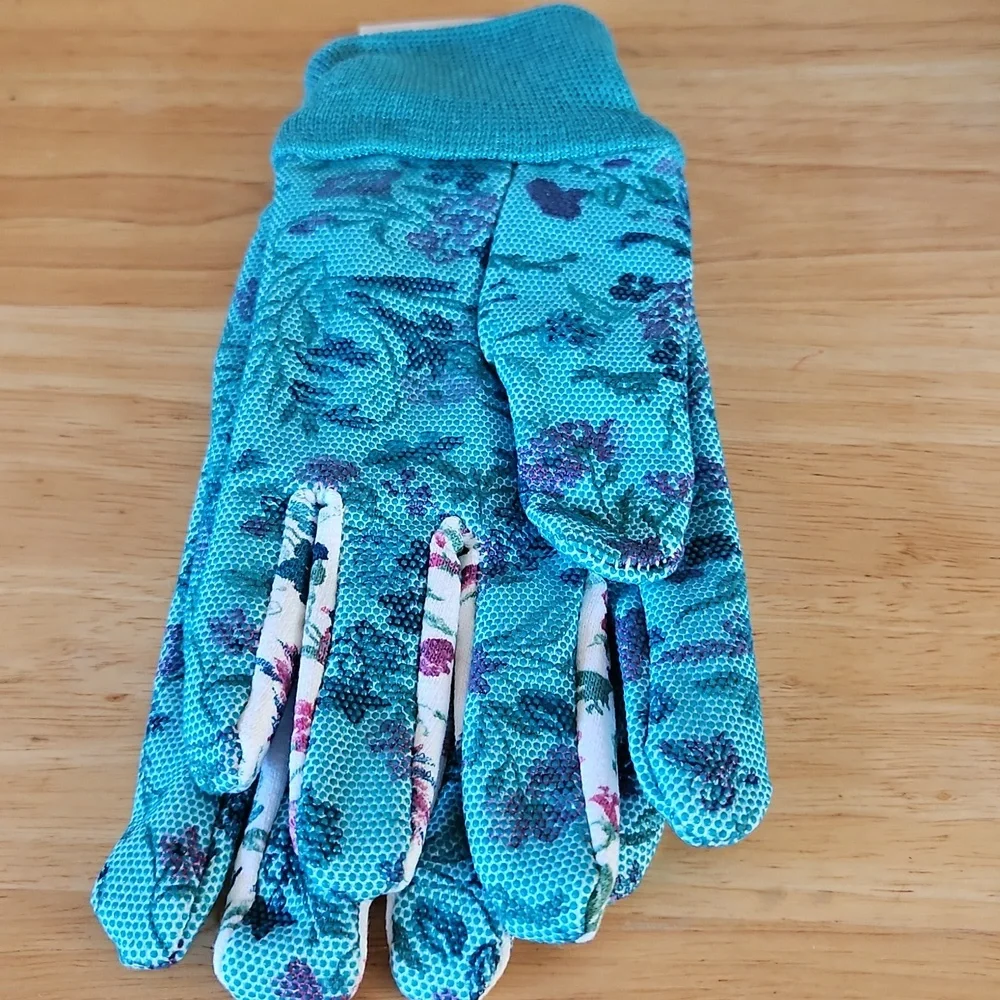 Wells Lamont Floral Garden Gloves Womens One Size NEW